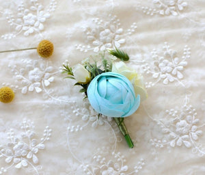 Flower Bride Boutonniere Wedding Bouquet Flowers Bridesmaids Accessories Corsage Bridal Bouquets Pearl Corsages Pink Hand Flower